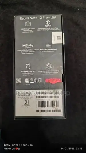 Xiaomi Redmi Note 12 Pro Plus (Used)