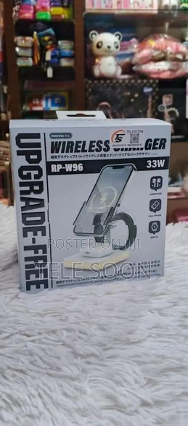REMAX RP-W96 33W 3-IN-1 Wireless Charging Stand