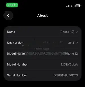 Apple iPhone 12 (Used)