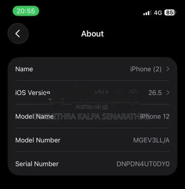 Apple iPhone 12 (Used)