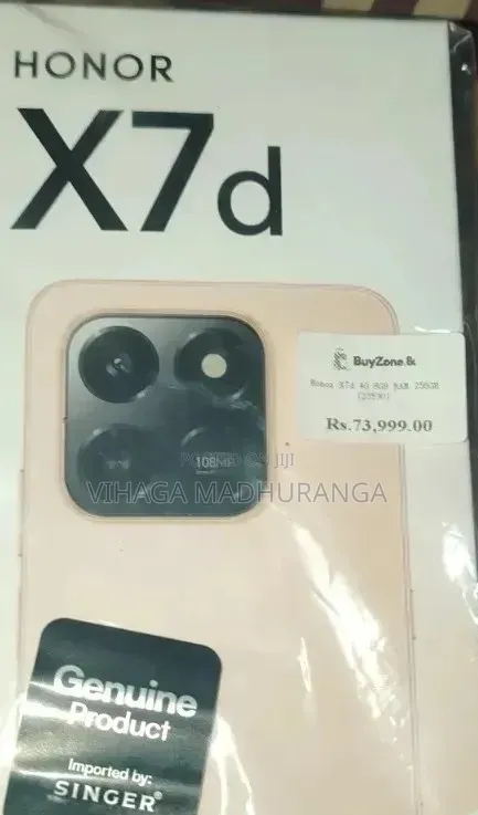 Honor X7d 256 GB Silver