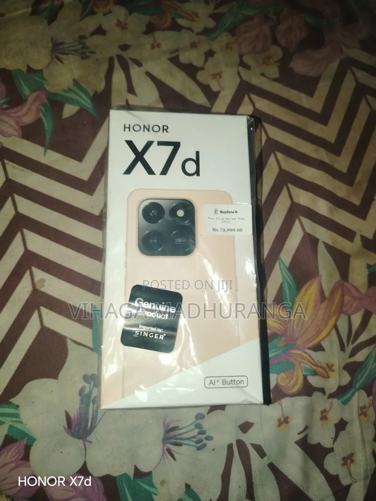 Honor X7d 256 GB Silver