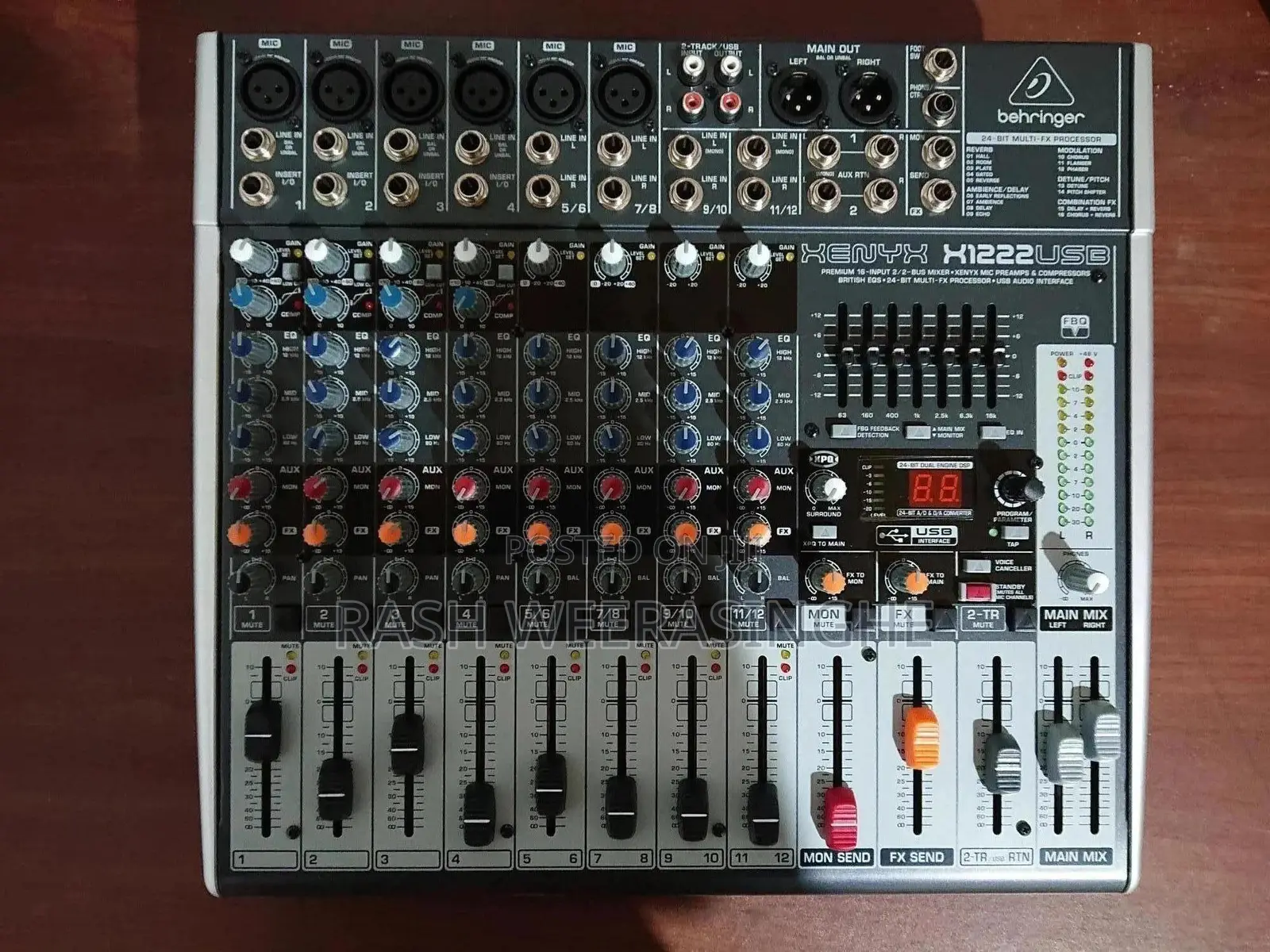 Behringer Xenyx X1222 USB Mixer