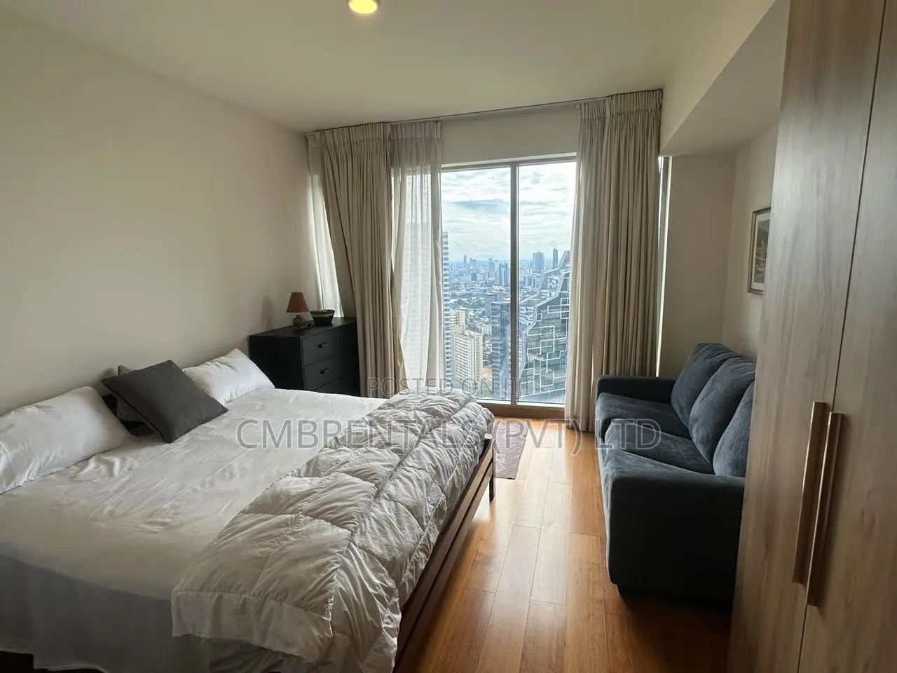 Furnished 3bdrm Apartment in One Galle Face, Slave Island for rent