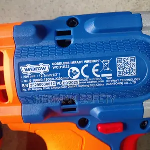 WADFOW WCD1B33 20V Brushless Cordless Impact Wrench 330Nm