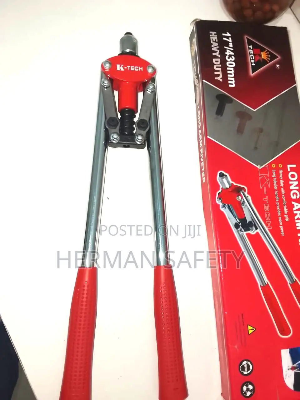 K-Tech 17 Inch Heavy Duty Long Arm Riveter Gun 430mm