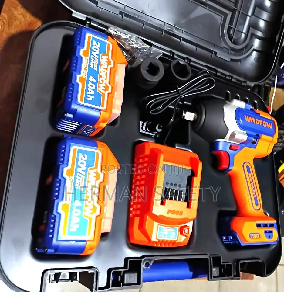 WADFOW WCD1B78 20V Brushless Cordless Impact Wrench 780Nm