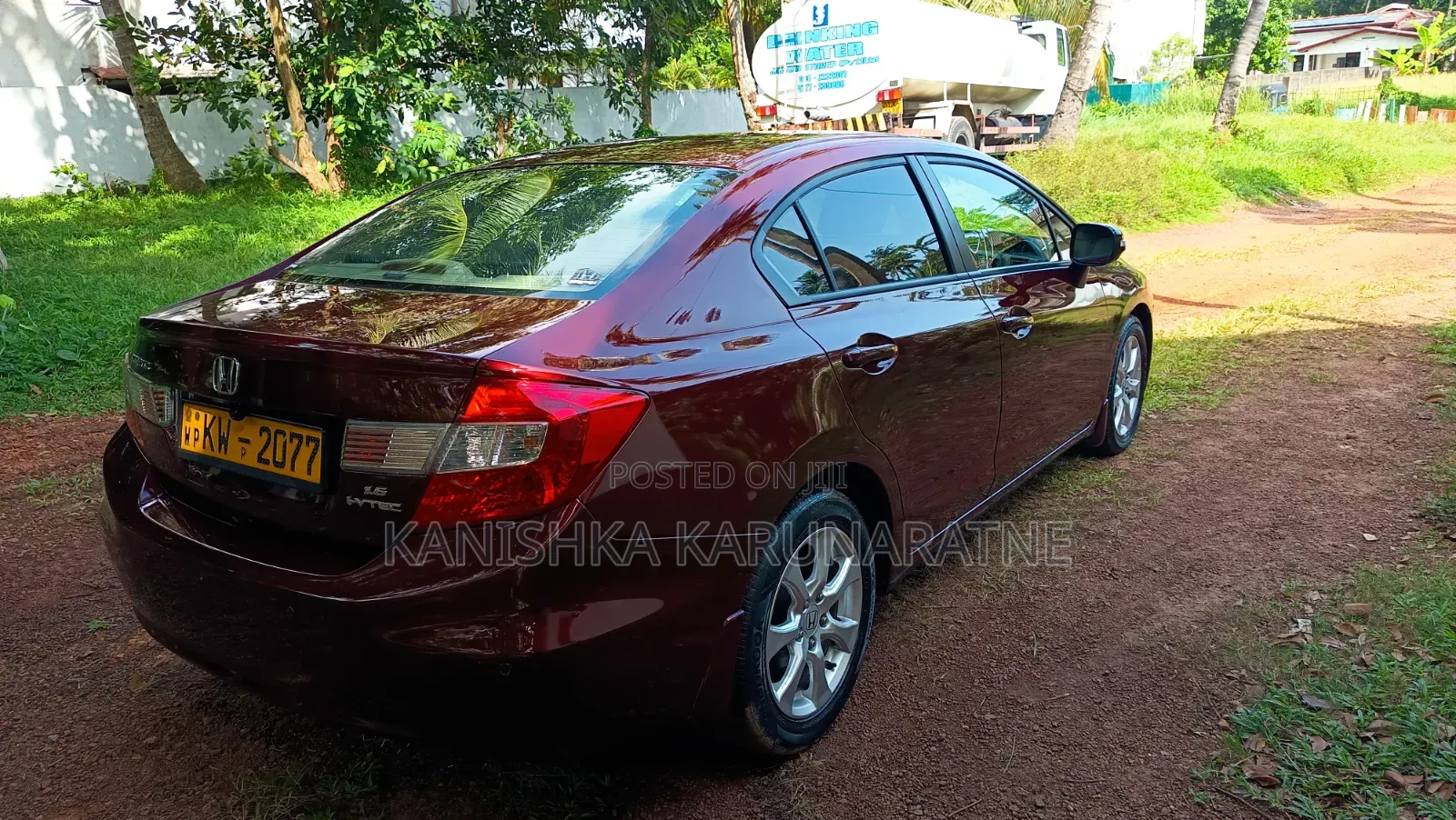 Honda Civic 2012 Red