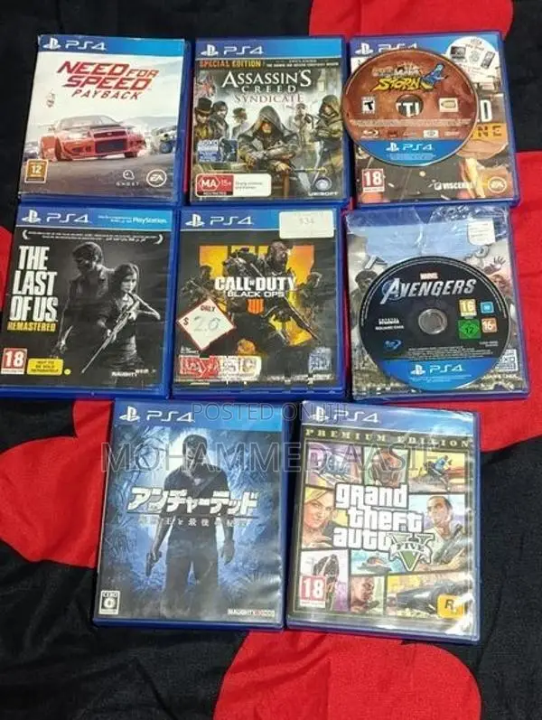 PS4 Games with Fullset