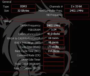 TEAM TFORCE VULCANα (Alpha) 32GB 5600MHZ DDR5 - AMD