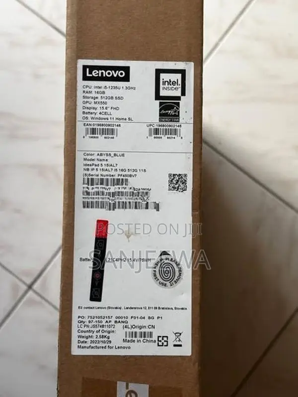 Lenovo Laptop Ideapad 5 15IAL7