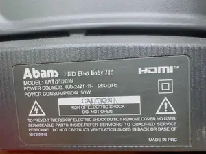 Abans 32 Inch Frameless LED TV