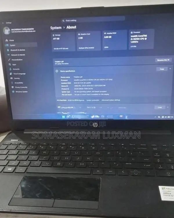 HP i5 10th Gen Laptop