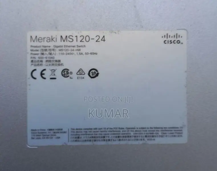 Cisco 24-Port Gigabit Ethernet Switch