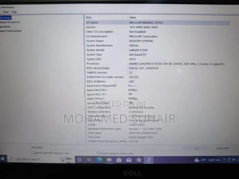Dell i5 4th 8/256GB SSD