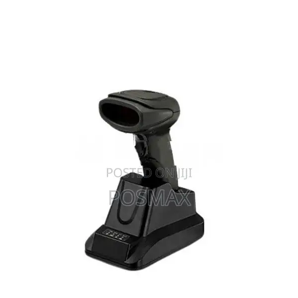 POS - Wireless Barcode Scanner with Cradle Base