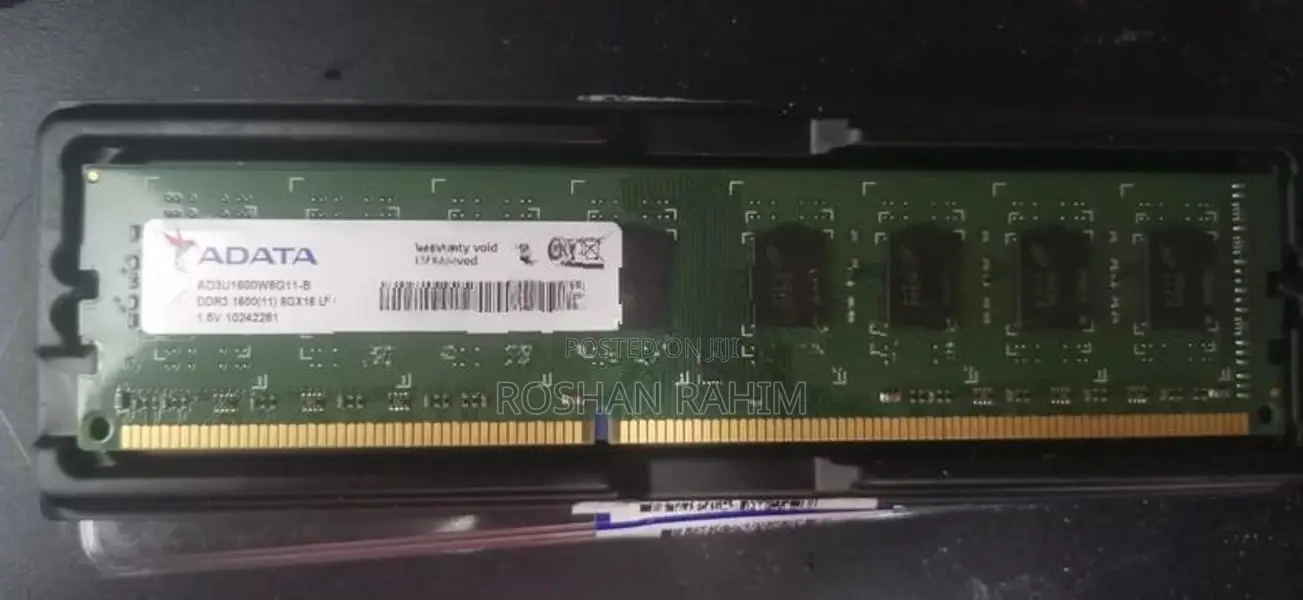 ADATA 8GB Desktop RAM in excellent working condition.