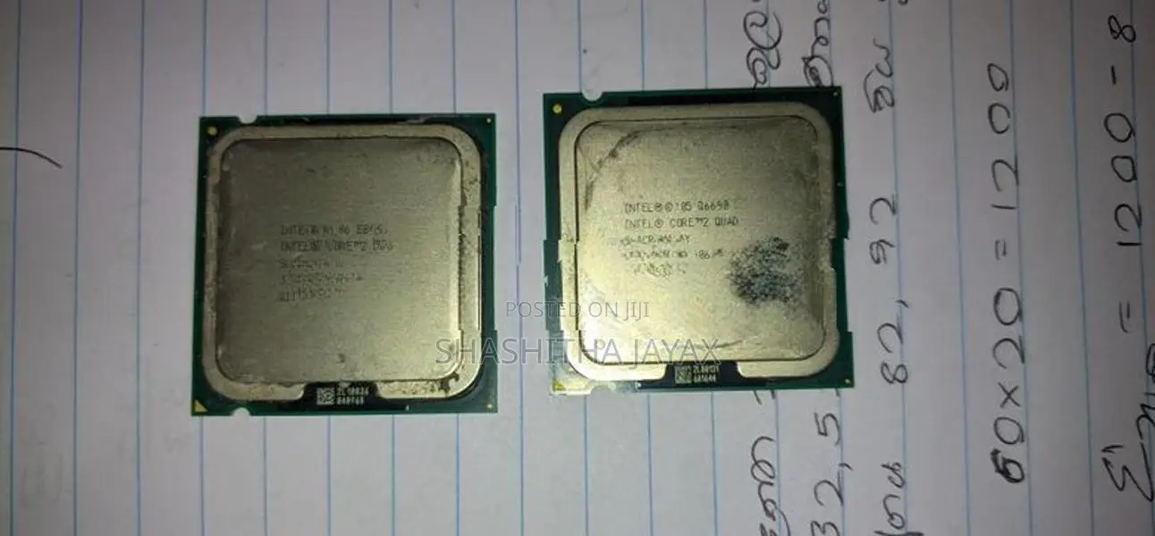 Core 2 Quad Duo Processor Set
