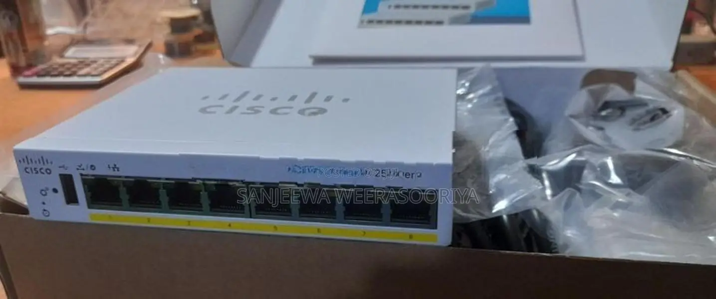 Cisco CBS250-8PP-D Smart Managed 8Port POE Gigabit Network Switch