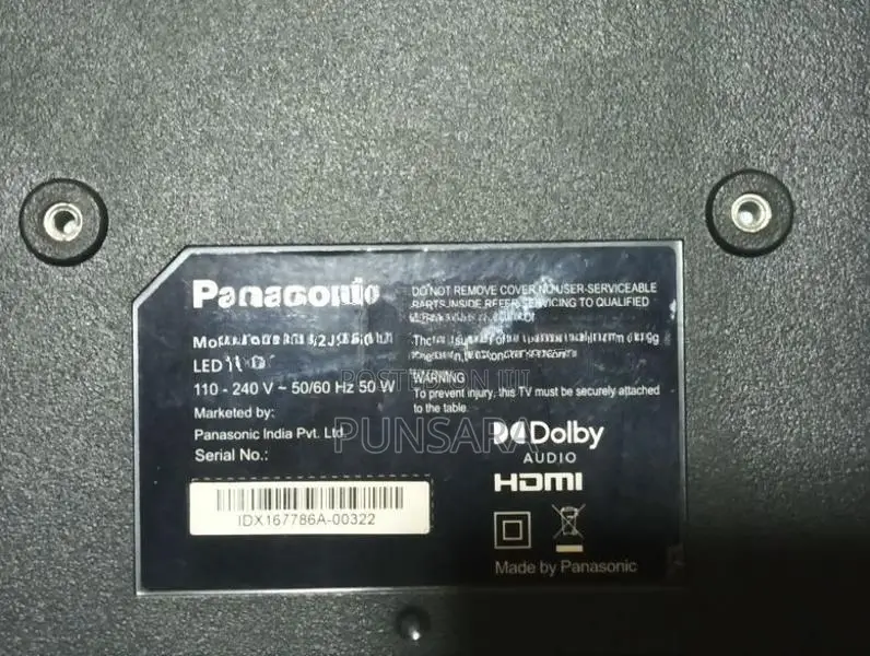 Panasonic 32" inch Android TV