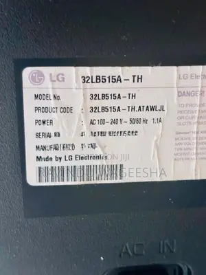 LG 32 inch TV