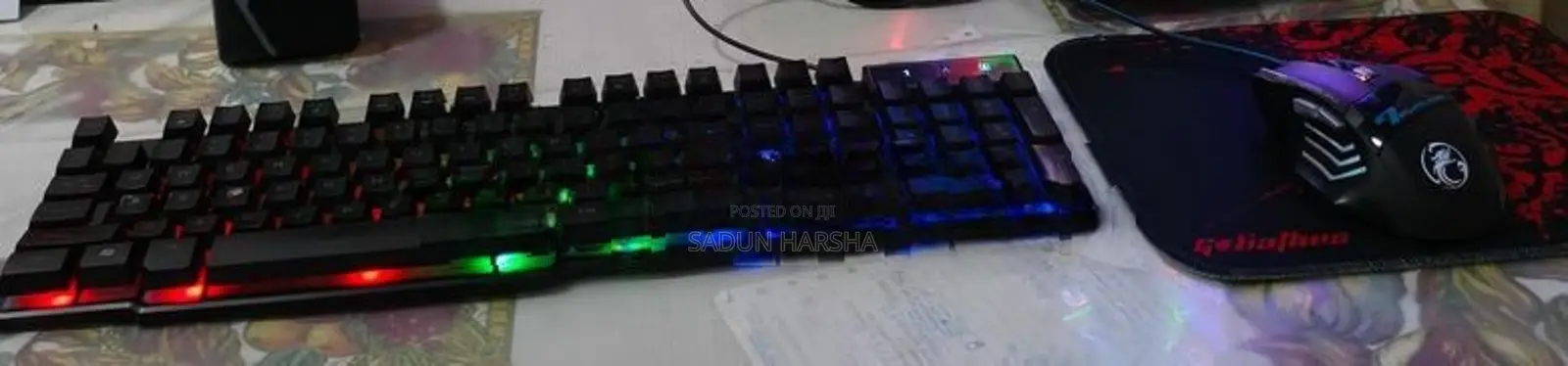 Gaming Keyboard with Mouse