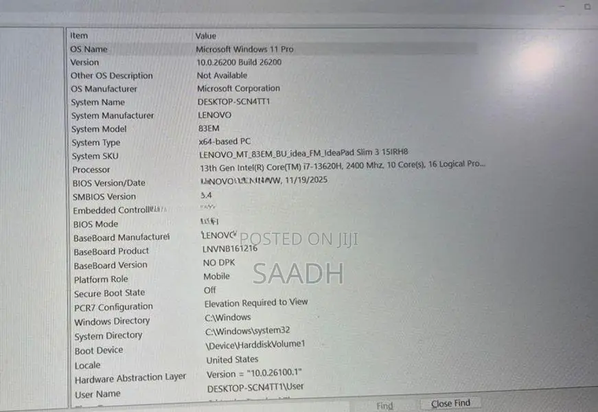 Lenovo Ideapad Slim 3 15 Irh8
