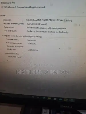 i5 4th gen pc
