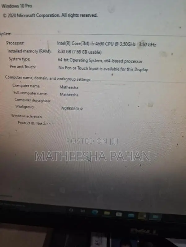 i5 4th gen pc