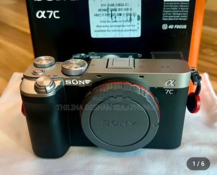 Sony A7c Camera