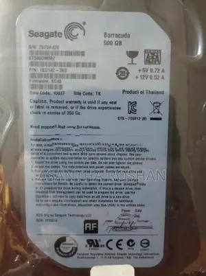 Seagate 500GB Hard Disk
