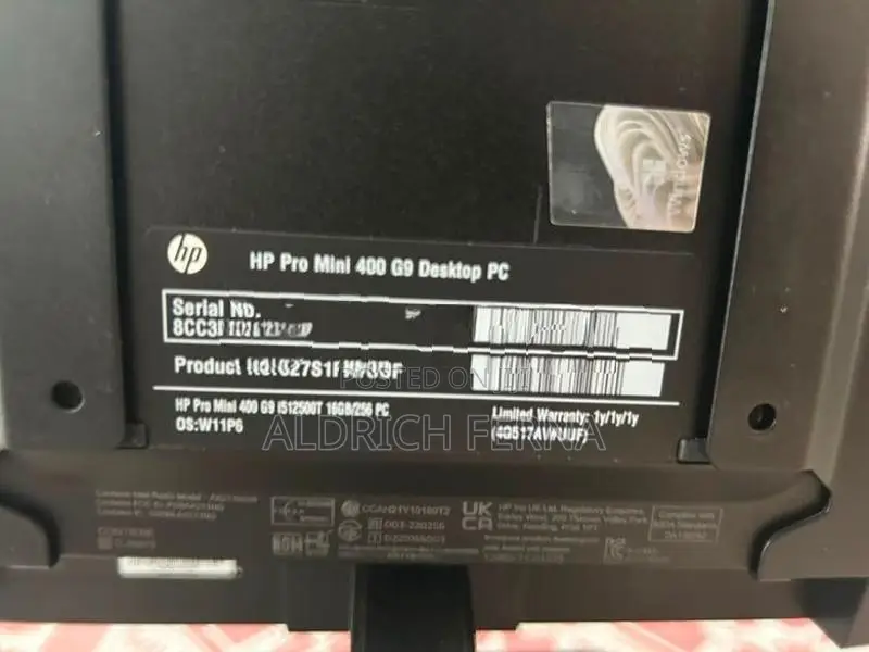 HP Pro Mini 400 G9 i5 Desktop PC