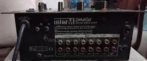Vintage Denon Amplifier with interM mixer