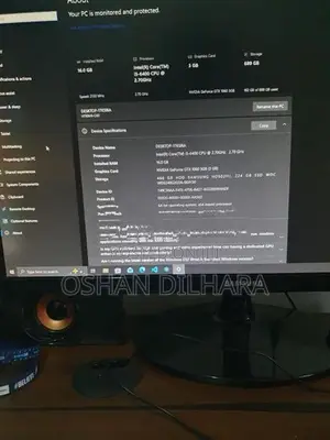 Gaming PC Full Set i5-6400 GTX 1060 3GB 16GB RAM SSD HDD