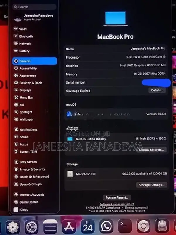 Apple MacBook Pro 2019