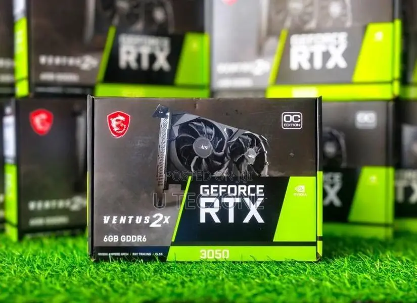 Msi Ventus 2X RTX 3050 6GB Graphic Cards Brandnew