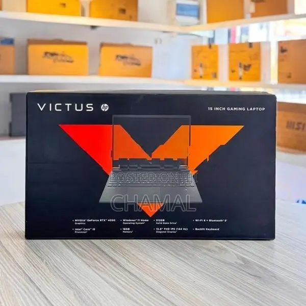 Brand New HP Victus 15 Core i5 13th Gen RTX 4050 6GB VGA Gaming Lap