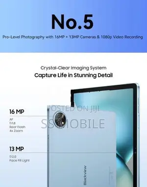 Blackview Zeno 10 5G 8GB 128GB Ai Tablet