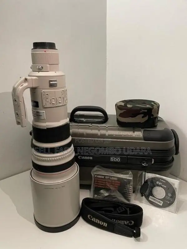 Canon 500 /F4 Lence (IS1) camera