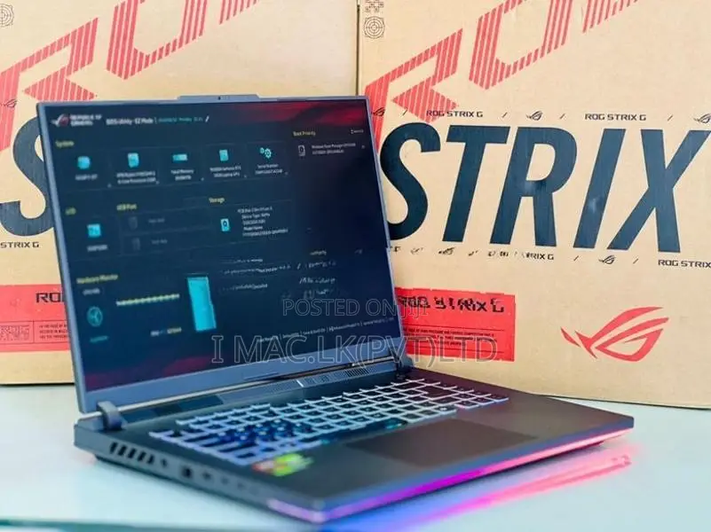 ASUS ROG Strix G16 -RYZEN 9 9955HX + RTX5060 8GB VGA /16GB RAM +LAPTOP