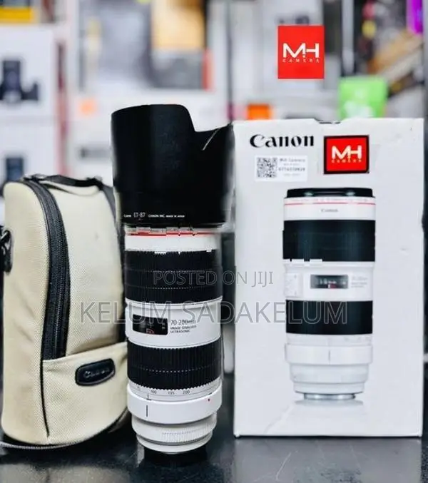 Canon EF 70.200mm IS lll USM Lens Full Set Box