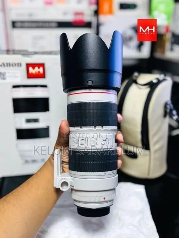 Canon EF 70.200mm IS lll USM Lens Full Set Box