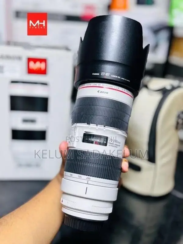 Canon EF 70.200mm 2.8f L is lll USM Lens