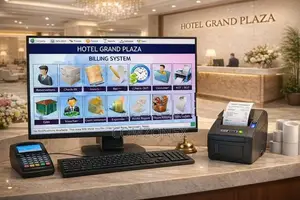 Complete POS for Hotel with Room Management