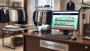 POS Smart Billing System for Textile Stores