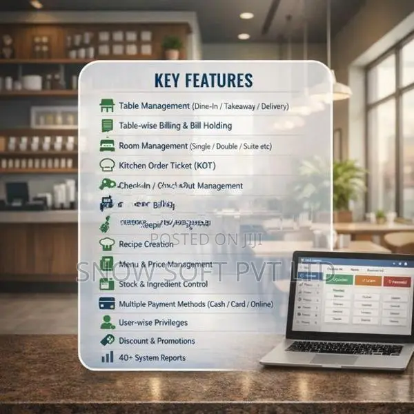 Complete Hotel Management POS System