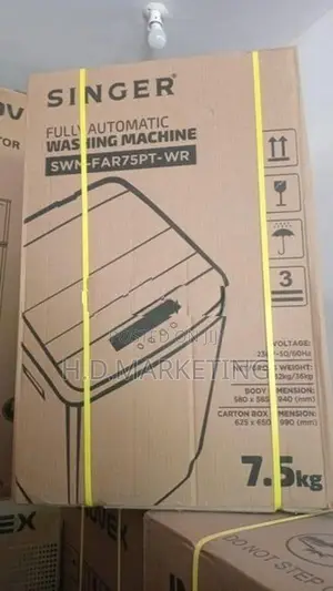 Brand New 7.5 Kg Singer Washing Machine