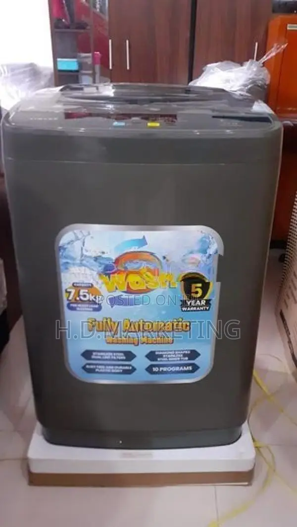 Brand New 7.5 Kg Singer Washing Machine
