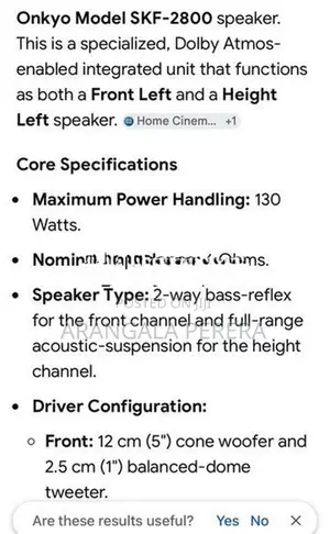 Onkyo speaker