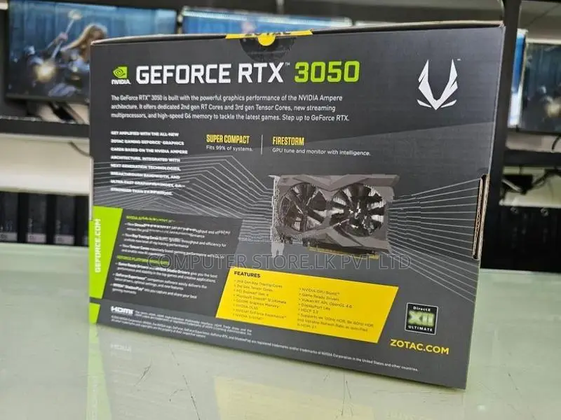 Zotac Gaming GeForce RTX 3050 6GB GDDR6 Twin Edge OC PC Build